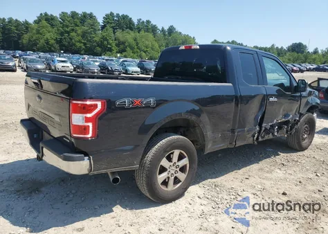 2020 Ford F150 Super Cab z USA, uszkodzony, nr VIN 1FTEX1EP5LFA44090
